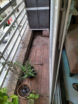 Balcony in 2 BHK Apartment at RDC Pinewood, Thane West – for Rent