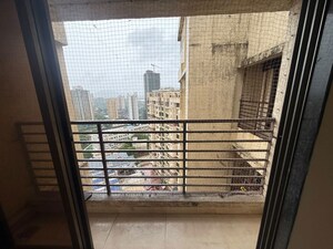 Balcony in 2 BHK Apartment at Kishor Sukur Enclave A, Ghodbunder Road – for Rent