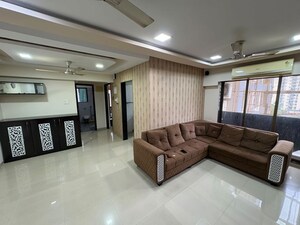 Living Room in 2 BHK Apartment at Sudarshan Sky Garden, Ghodbunder Road – for Rent