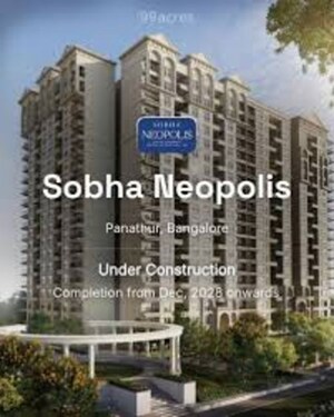 3 BHK Apartment – Exterior View View at Sobha Neopolis, Panathur - for Sale