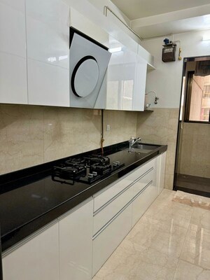 Kitchen in 2 BHK Apartment at L&T Emerald Isle, Powai – for Rent