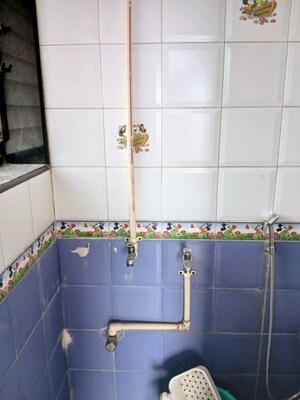 Bathroom in 2 BHK Apartment at Shivaji Park – for Rent