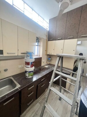 Kitchen in 3 BHK Builder Floor at Naraina – for Rent