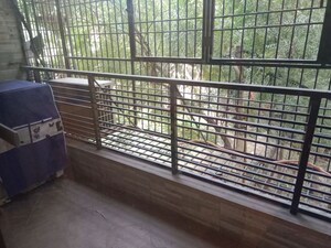 Balcony in 2 BHK Builder Floor at Greater Kailash I – for Rent