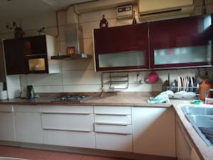 Kitchen in 2 BHK Builder Floor at Greater Kailash I – for Rent