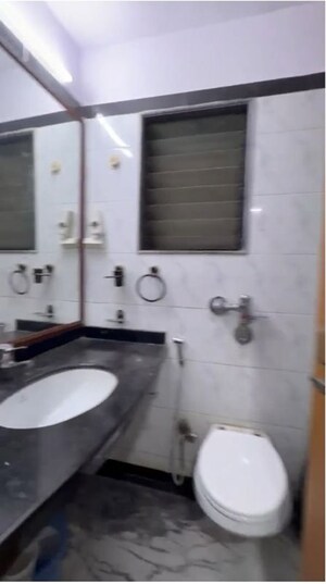 Bathroom in 2 BHK Apartment at Chembur – for Rent