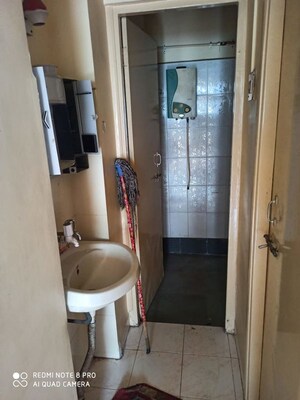 Bathroom in 1 BHK Apartment at Alkapuri Society – for Rent