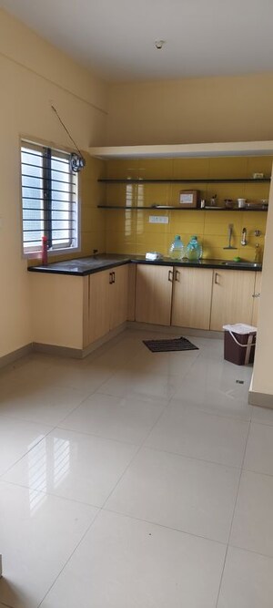 Kitchen in 1 BHK Builder Floor at Murugesh Palya – for Rent
