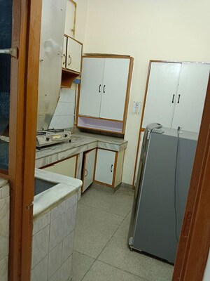 Kitchen in 2 BHK Builder Floor at Lajpat Nagar 4 – for Rent