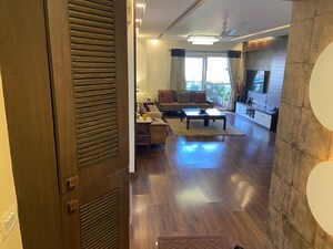 Living Room in 3 BHK Apartment at Salarpuria Serenity, Hsr Layout – for Rent