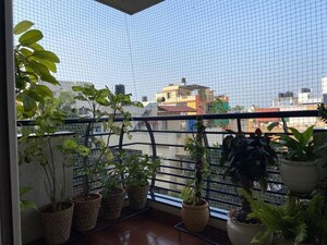 Balcony in 3 BHK Apartment at Salarpuria Serenity, Hsr Layout – for Rent