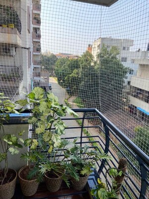 Balcony in 3 BHK Apartment at Salarpuria Serenity, Hsr Layout – for Rent