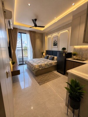 Kitchen in 4 BHK Builder Floor at Tagore Garden – for Sale