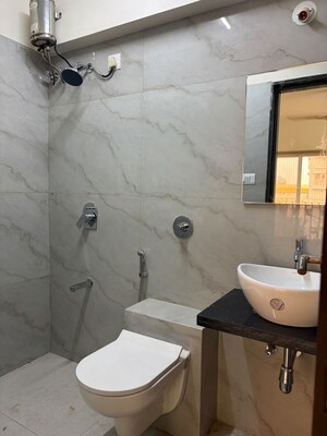 Bathroom in 1 BHK Apartment at Swastik Park, Chembur – for Rent