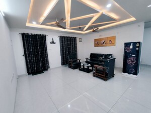 Living Room in 3.5 BHK Apartment at Prestige Tranquil, Kokapet – for Rent