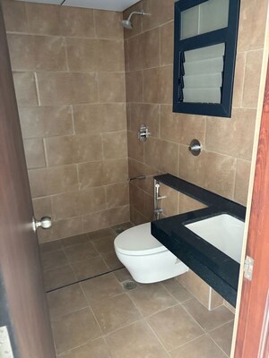 Bathroom in 3 BHK Apartment at Purva Atmosphere, Thanisandra Main Road – for Sale