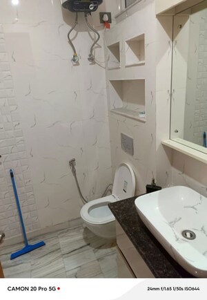 Bathroom in 1 RK Independent House at Sector 21 – for Rent