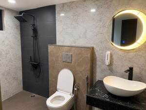 Bathroom in  Villa at Sector 36 – for Rent