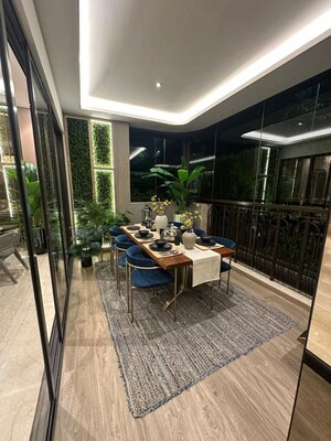 Balcony in 4 BHK Builder Floor at Gajra Bhoomi Castle, Daighar Gaon – for Sale