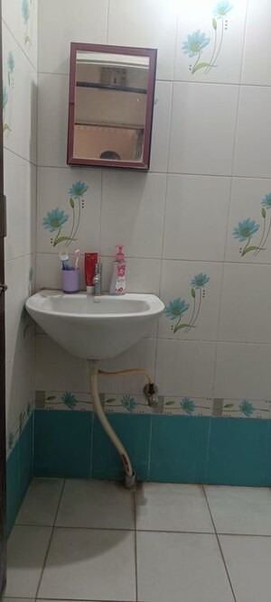 Bathroom in 1 BHK Apartment at Mantri Aangan, Koregaon Park – for Rent