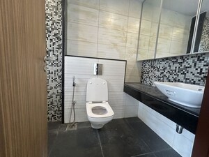 Bathroom in 2 BHK Apartment at Lodha Venezia, Parel – for Rent