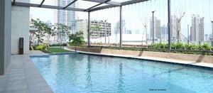 Swimming Pool in 2 BHK Apartment at Lodha Venezia, Parel – for Rent