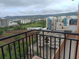 Balcony in 2 BHK Apartment at Dynamic Imperia Plus, Pisoli – for Rent