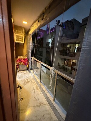 Balcony in 2 BHK Independent House at Freedom Fighters Enclave – for Rent