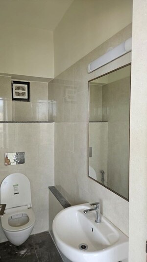 Bathroom in 2 BHK Apartment at Dynamix Divum, Malad East – for Rent