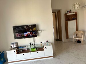 Living Room in 2.5 BHK Apartment at Lodha Bel Air, Jogeshwari West – for Rent