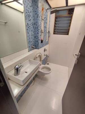 Bathroom in 2 BHK Apartment at Bandra West – for Rent