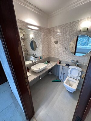 Bathroom in 3 BHK Apartment at Bandra West – for Rent
