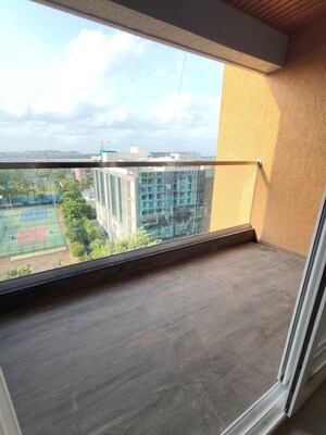 Balcony in 3 BHK Apartment at Shubh Nirvana, Viman Nagar – for Rent
