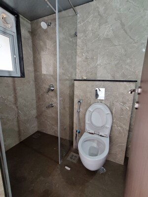 Bathroom in 3 BHK Apartment at Shubh Nirvana, Viman Nagar – for Rent