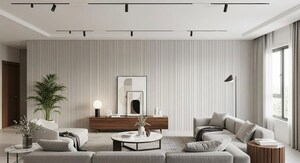 Living Room in 3.5 BHK Penthouse at Anant Raj Maceo, Sector 91 – for Sale
