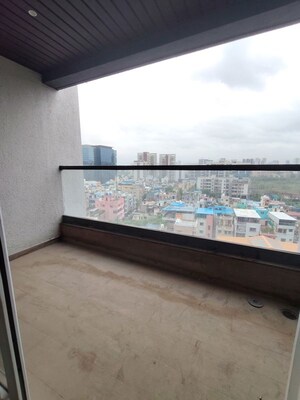 Balcony in 3.5 BHK Apartment at Shubh Nirvana, Viman Nagar – for Rent