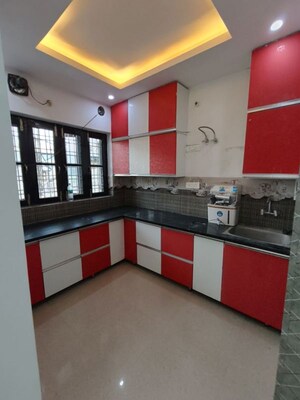 Kitchen in 2 BHK Builder Floor at Krishna Nagar – for Rent