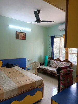Bedroom in 2 BHK Apartment at Naiknavare Sylvan Premium, Aundh – for Rent