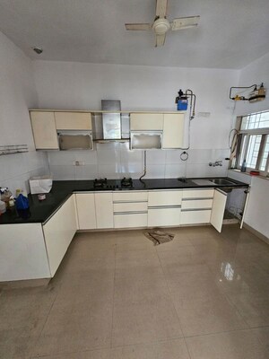 Kitchen in 3 BHK Apartment at Marvel Piazza, Koregaon Park – for Rent