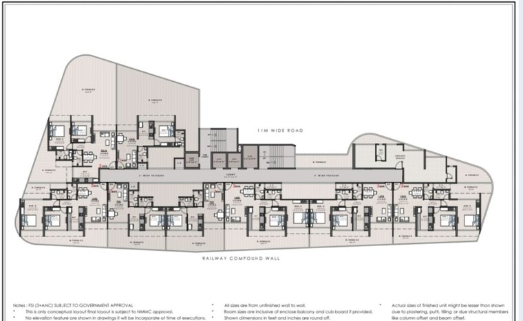 Exterior View, infinity-leaf-mount 1 Bedroom 799 Sq.Ft. Apartment In Sector 2 Ghansoli Navi Mumbai 10573624