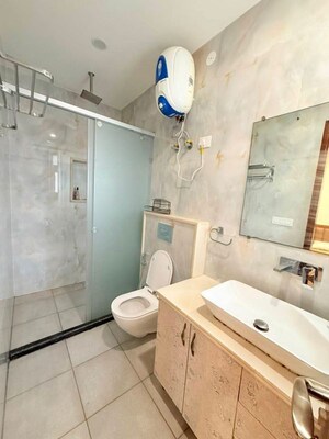 Bathroom in 1 RK Builder Floor at Sector 31 – for Rent