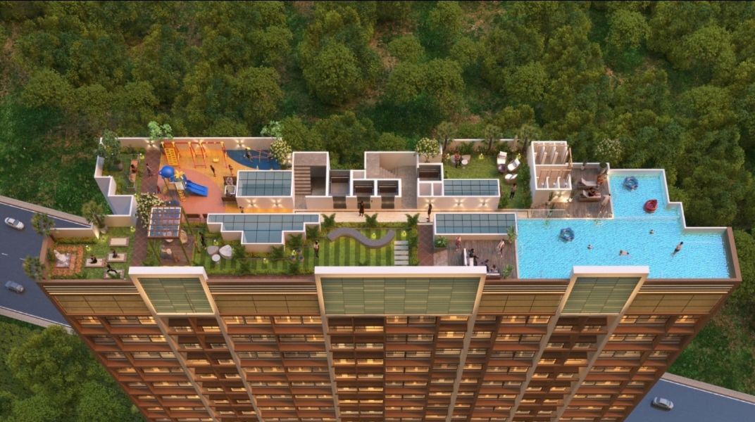 2 BHK + Store Room 900 Sq.Ft. Apartment in Infinity Leaf Mount