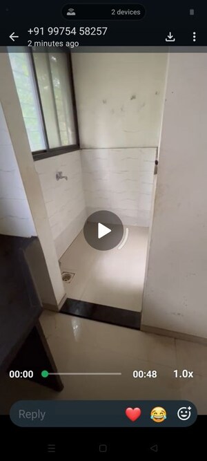 Bathroom in 3 BHK Apartment at Supreme Estia Phase 1, Baner – for Sale