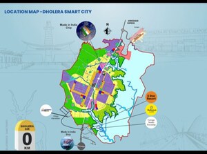  Plot – Map Location View at Dholera - for Sale