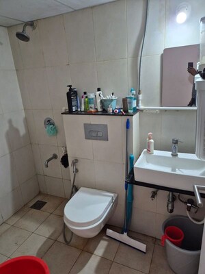 Bathroom in 2 BHK Apartment at Godrej Rejuve, Mundhwa – for Rent
