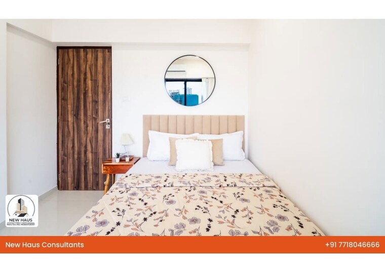 Bedroom, chandak-stella 3 Bedroom 881 Sq.Ft. Apartment In Goregaon West Mumbai 10573868