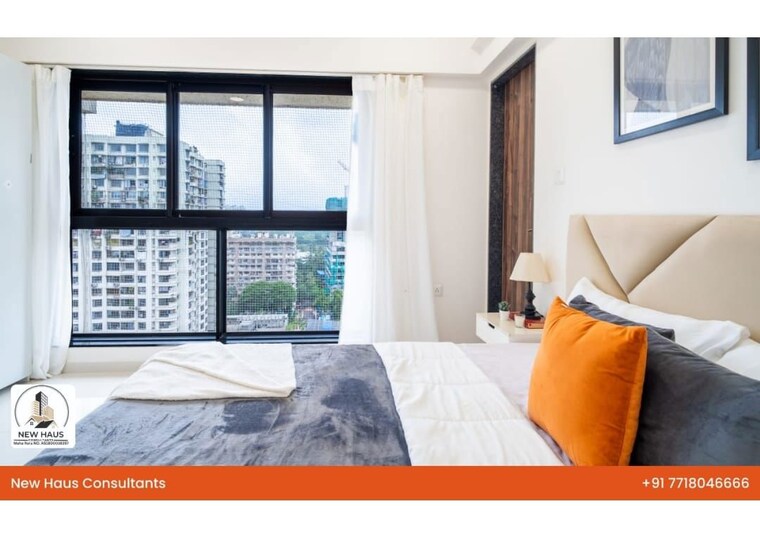 Bedroom, chandak-stella 3 Bedroom 881 Sq.Ft. Apartment In Goregaon West Mumbai 10573868