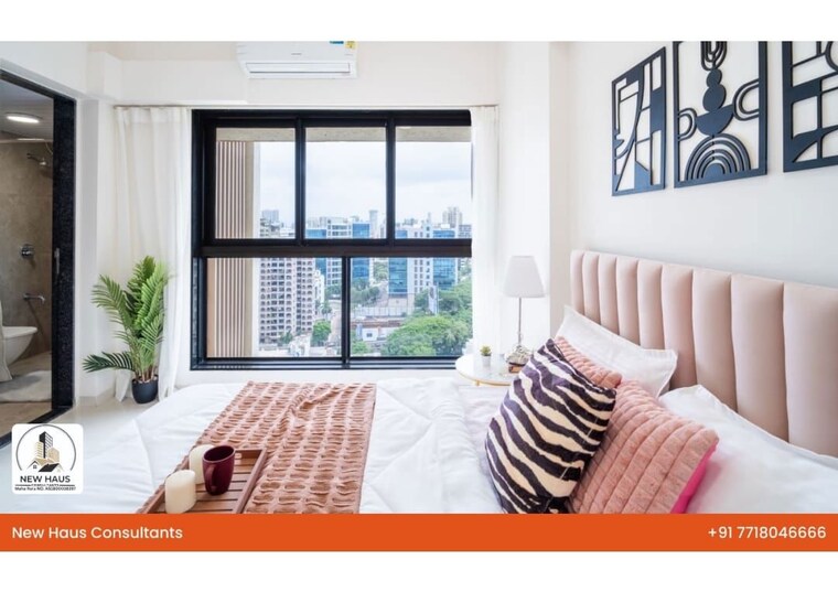 Bedroom, chandak-stella 3 Bedroom 881 Sq.Ft. Apartment In Goregaon West Mumbai 10573868