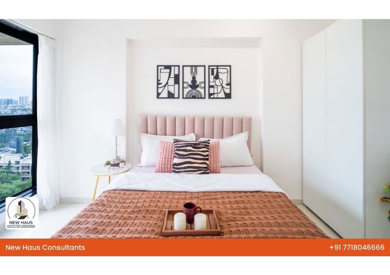 Bedroom, chandak-stella 3 Bedroom 881 Sq.Ft. Apartment In Goregaon West Mumbai 10573868