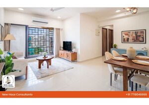 Living Room in 3 BHK Apartment at Chandak Stella, Goregaon West – for Sale